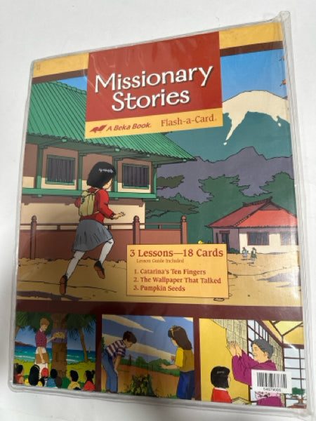 Abeka Missionary stories Flash-A-Card