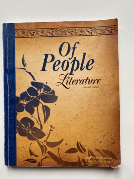 Of People Literature 4th Edition