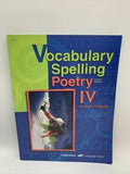 Abeka Vocabulary, Spelling, & Poetry IV Teacher Key, Text, Text Key