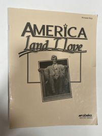 Abeka America, Land I Love Answer Key – daileybreadbooks