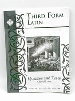 Third Form Latin Quizzes and Tests