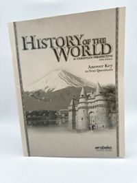 Abeka History of the World Answer Key