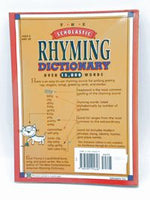 The Scholastic Rhyming Dictionary over 15,000 Words