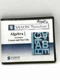 Saxon Teacher Algebra 1/2 3rd Edition Lesson and Test CDs