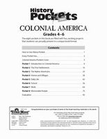 History Pockets: Colonial America