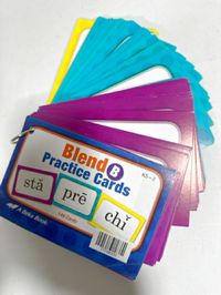Abeka Blend B Practice Cards