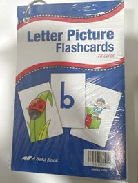 Abeka Letter Picture Flashcards