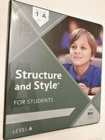 IEW Structure and Style 1A Basic Workbook with Binder