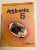 Abeka Arithmetic 5 Answer Key 4th edition