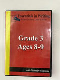 Essentials in Writing Grade 3 DVD