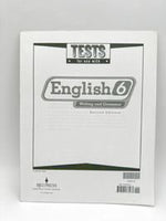 BJU Writing and Grammar English 6 Tests 2nd Edition