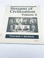 Streams of Civilization V. 2 Teacher's Manual