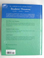 The American Heritage Student Thesaurus