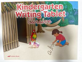 Kindergarten Writing Tablet Cursive