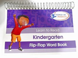 Hooked on Phonics, Learn to Read Kindergarten Flip-Flop Word Book