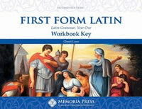 First Form Latin Teacher Key (Workbook, Quizzes, & Tests)