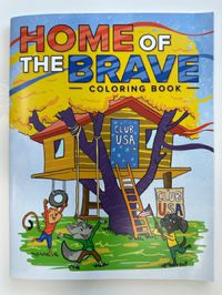 Home of the Brave Coloring Book