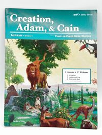 Abeka Creation, Adam, & Cain Series 1 Flash-a-Card Bible Stories
