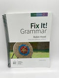 Fix-It Grammar Robin Hood Teacher's Manual 2 3rd Ed.