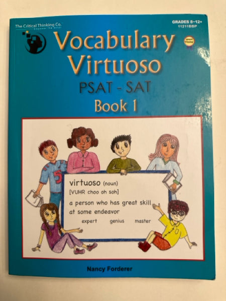 Vocabulary Virtuoso PSAT-SAT Book 1