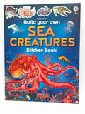 Usborne Build Your Own Sea Creatures Sticker Book