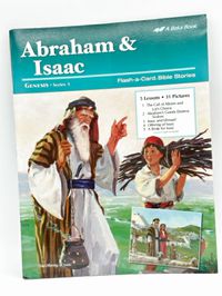 Abeka Abraham & Isaac Genesis Series 3 Flash-a-Card Bible Stories