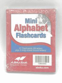 Abeka Mini Alphabet Flashcards