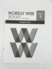 Wordly Wise 3000 Book 9 Answer Key 3rd Ed.