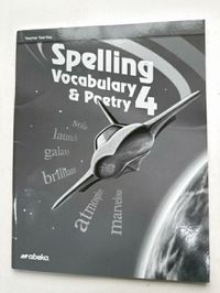 Abeka Spelling 4 Test Key