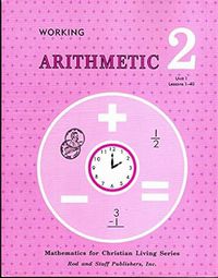 Working Arithmetic 2 Workbook 1