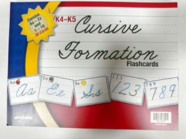 Cursive Formation Flashcards K4-K5