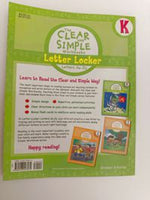 The Clear and Simple Workbooks Letter Locker Letters Aa-Zz