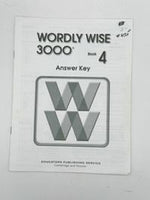 Wordly Wise 4 Answer Key