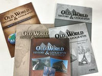 Abeka Old World History & Geography Set