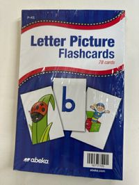 Letter Picture Flashcards