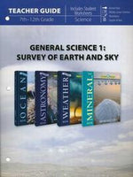 General Science 1: Survey of the Earth & Sky Teacher Guide