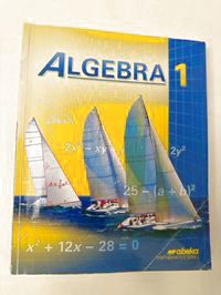 Abeka Algebra 1 Student Text