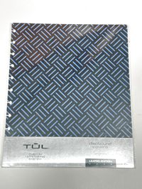 TUL Discbound Notebook Covers, Letter Size, White Navy /light blue