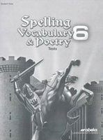 Spelling, Vocabulary, & Poetry 6 Set