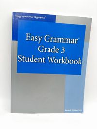 Easy Grammar Grade 3 Student Workbook