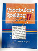 Abeka Vocabulary, Spelling & Poetry IV Student (old)