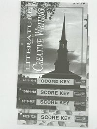 ACE Literature and Creative Writing Score Keys 1013-1024