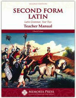 Second Form Latin Teacher Manual