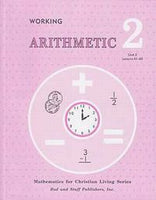 Working Arithmetic 2 Workbook 2