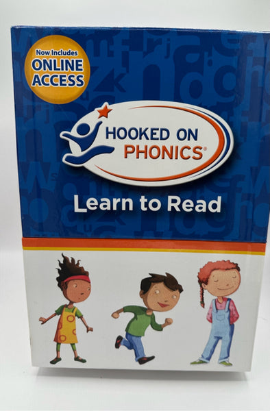 Hooked on Phonics Levels 1-8 Box Set