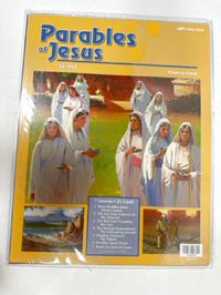 Abeka Bible Flash-A Card Parables of Jesus with Bible Lesson Guide Series 2