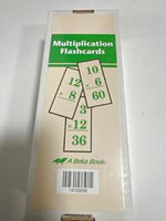 Abeka Multiplication Flashcards