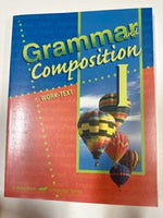 Abeka Grammar and Composition 1 Work-Text