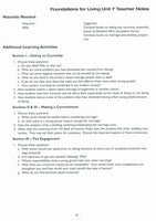 Lifepac Foundations for Living Set