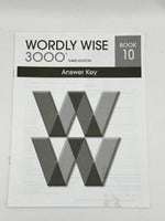 Wordly Wise 3000 Book 10 Answer Key